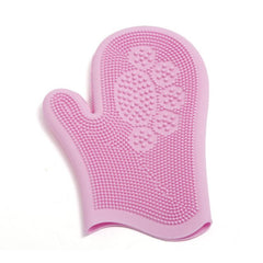 1pc Silicone Bathing Massage Gloves