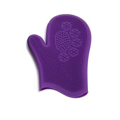 1pc Silicone Bathing Massage Gloves
