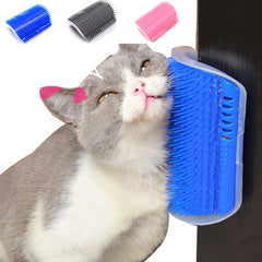 Corner Pet Brush Comb Play Cat